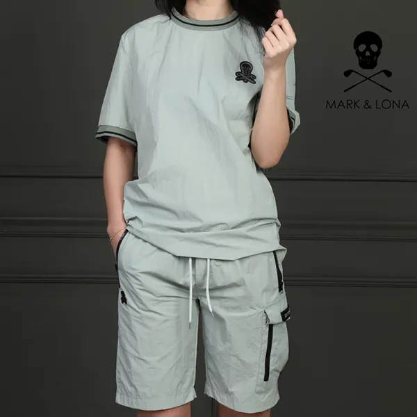 마크앤로나 크루넥 티셔츠 &반바지 2ps 세트