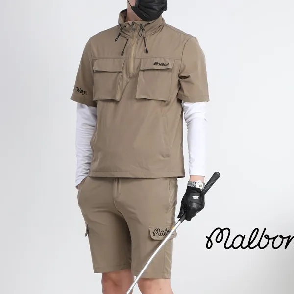 말본 숏 슬리브 아노락 3ps 세트 -남여공용