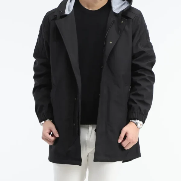 무스너클 수입고급 코테 버투 바람막이 후드자켓