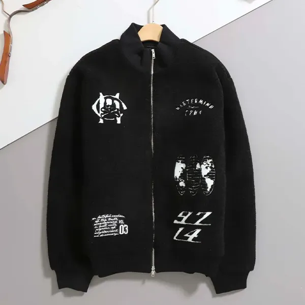 마스터마인드 수입 C2H4 콜라보 플리스 자켓