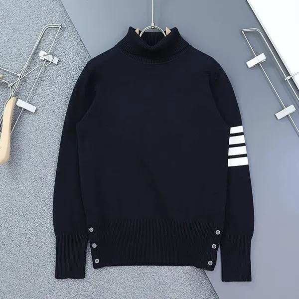 톰브라운 인타르시아 톰 아이콘 콜라보 터틀넥 스웨터