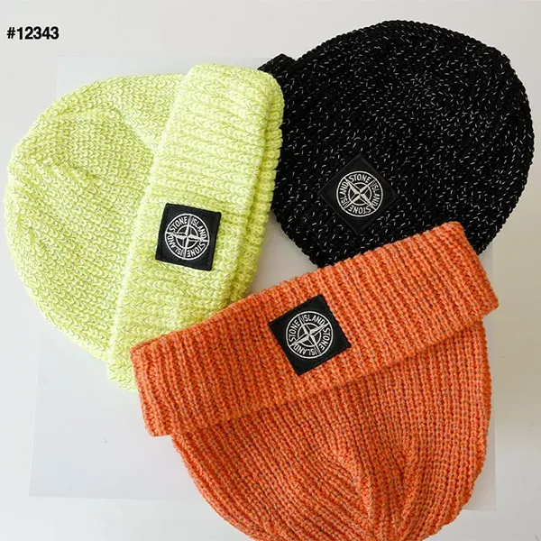 스톤아일랜드 남여공용 컴퍼스로고 패치 비니 #12343