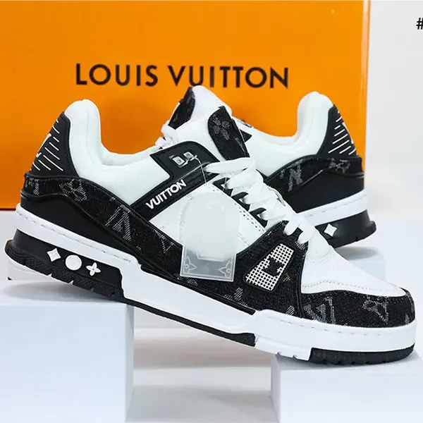 루이비통 LV 모노그램 데님 트레이너 스니커즈 #2746