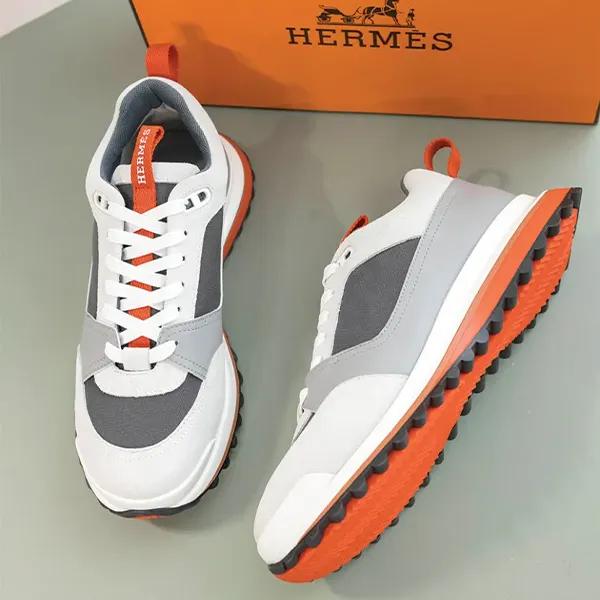 에르메스 리더 스니커즈 트윌 카프스킨 스웨이드 고트스킨 신상입고💢 #신발 #12598