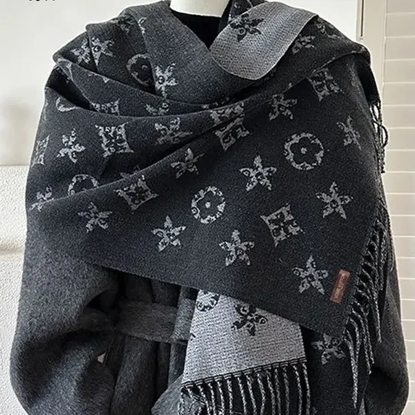 루이비통 모노그램 그라디언트 울 머플러 🍀#3044