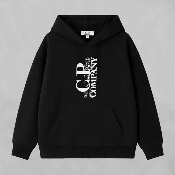 CP컴퍼니 다이애그널 세일러 로고 후드 티셔츠 🍀#2667