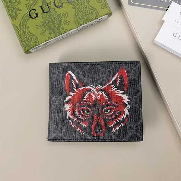 구찌 GG 수프림 울프 반지갑 수입프리미엄급 신상 입고💢 #태그 #지갑 #5466