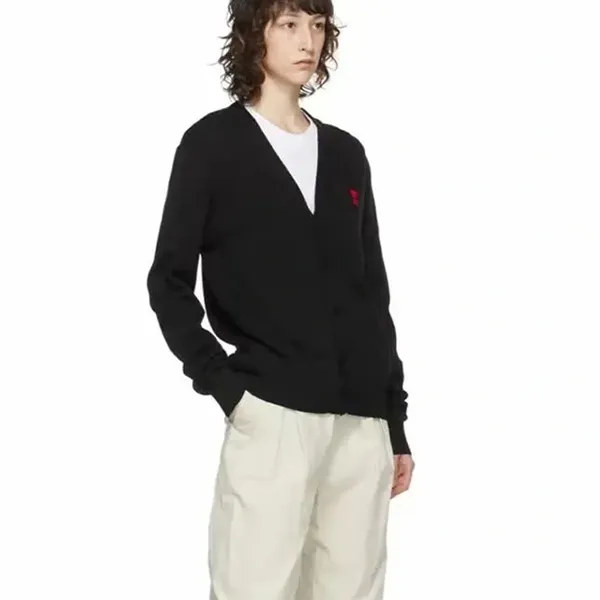 아미 스몰 하트 로고 울 가드건#0651