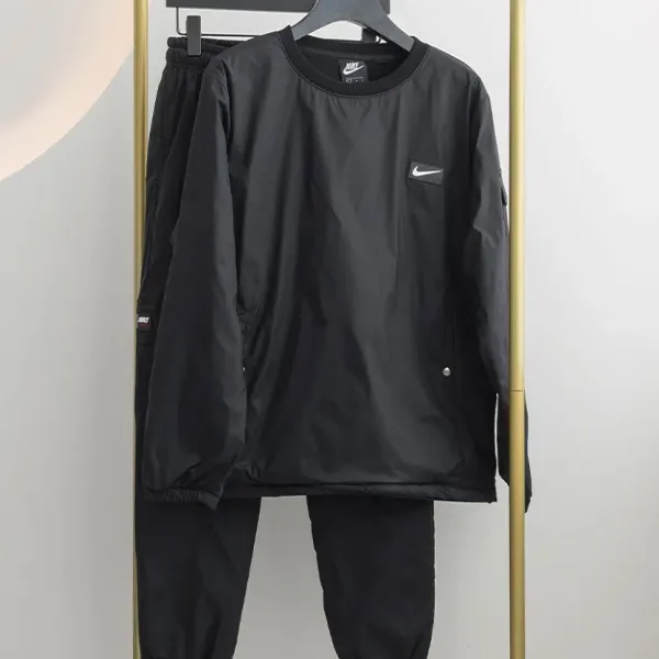 나이키 베이직로고 우븐 상하의 기모 트레이닝 셋 신상입고💢 #세트 #11962