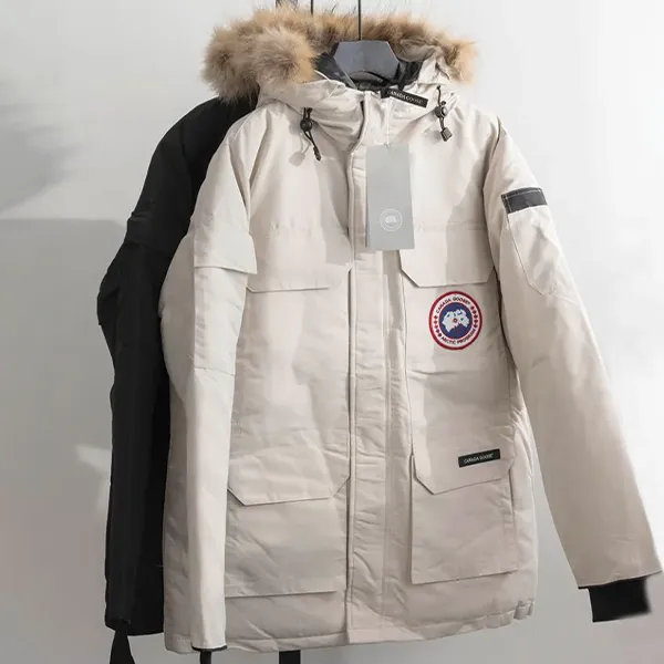 캐나다구스 클래식 로고 털넥 후드 카고 패딩 신상입고💢 #상의 #자켓 #12624