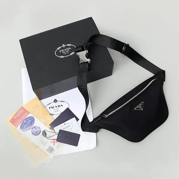 프라다 리나일론 바나나백 #88169