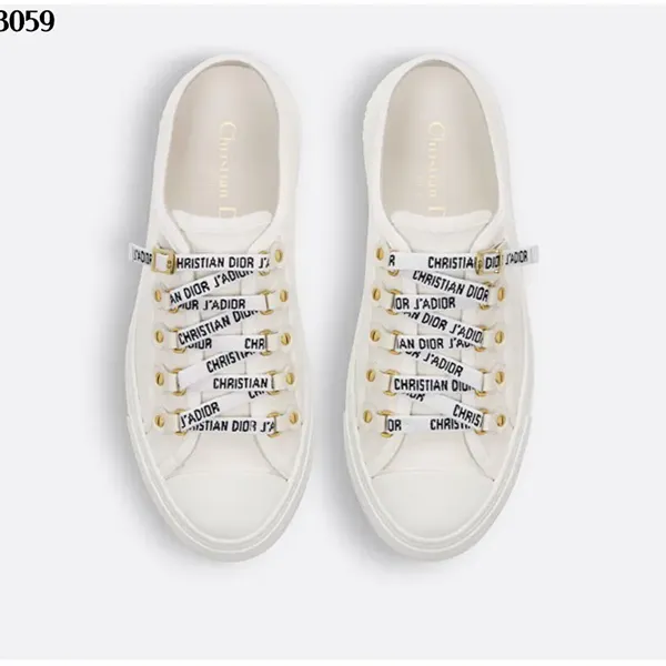 디올 코튼 바클 스니커즈