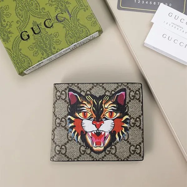 구찌 GG 수프림 앵그리 타이거 반지갑 수입프리미엄급 신상 입고💢 #태그 #지갑 #5462