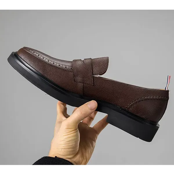 톰브라운 수입프리미엄급 페블그레인 클래식 윙팁 슈즈 #6741