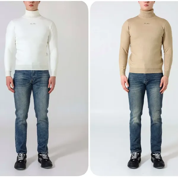 로로피아나 남여공용 로고 실버탭 목폴라 입고💢 #남여상의 #니트목폴라