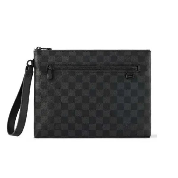 루이비통 다미에 그라파이트 캔버스 클러치백 수입 입고💢 #가방