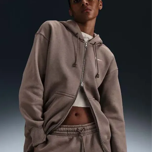 나이키x녹타 피닉스 플리스 루즈 크롭 풀 집업 후디 & 기모 조거 팬츠 set 수입 입고💢 #남성세트 #트레이닝셋