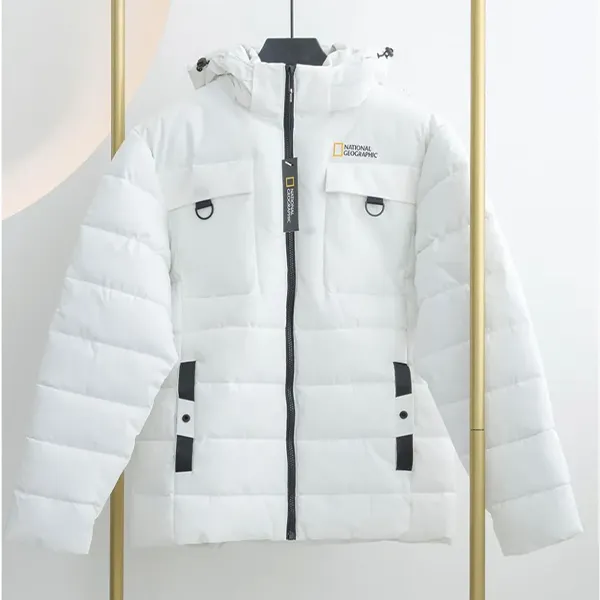 내셔널지오그래픽 속기모 포켓 푸퍼 패딩 탈부착후드 신상입고💢 #상의 #자켓 #9543
