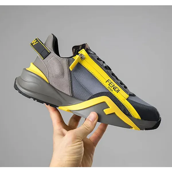 펜디 수입프리미엄급 펜디 플로우 레더 로우탑 스니커즈 #11487