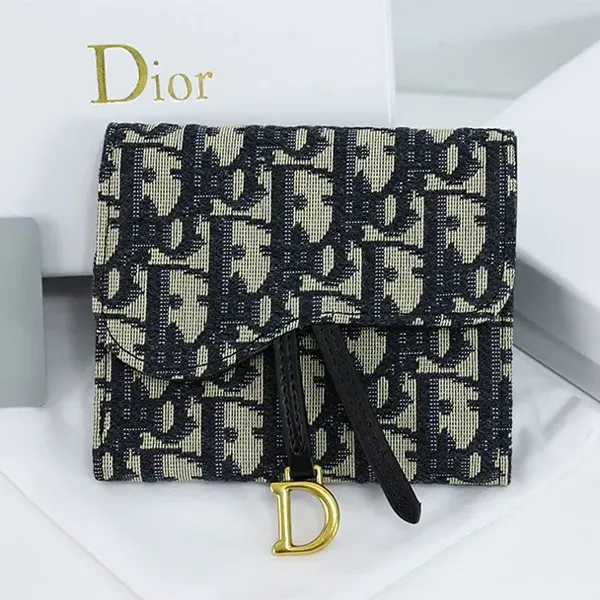 크리스찬 디올 수입고급 오블리크 새들 반지갑 #8178