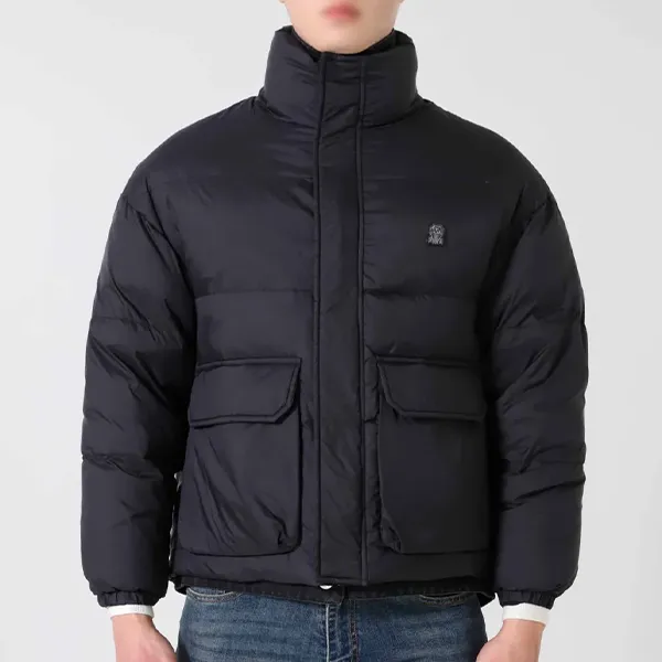 브루넬로쿠치넬리 로고 블랙 푸퍼 패딩 자켓 입고💢 #남성상의 #패딩자켓