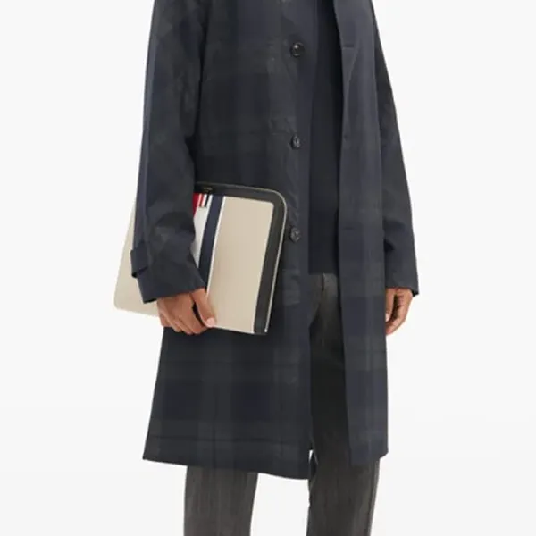 톰브라운 수입프리미엄급 톰브라운 네추럴 스트라이프 클러치 #12180