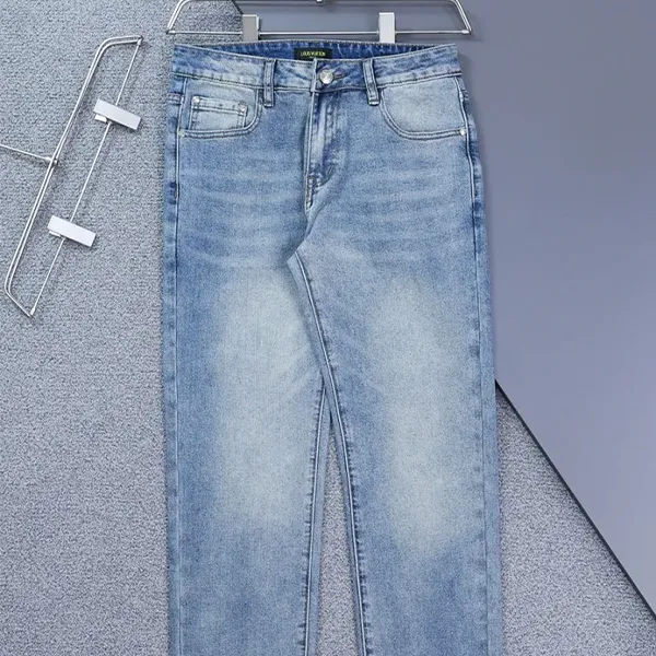 루이비통 이니셜 엠포 자수 워싱 데님 팬츠 #3261