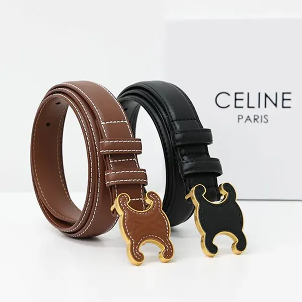 셀린느 퀴르 트리옹프 미디엄 벨트 🍀#0103