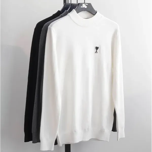 아미 스몰로고 반목 스웨터 신상입고💢 #상의 #니트 #12613