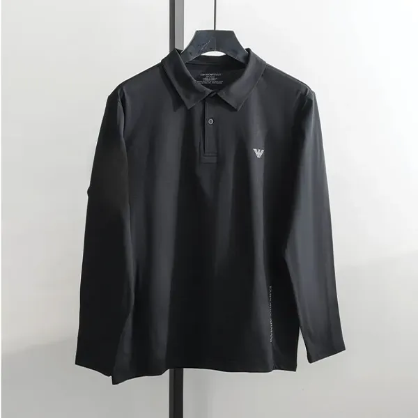 엠포리오아르마니 로고 프린트 긴소매 폴로 셔츠 신상입고💢 #상의 #티셔츠 #12711