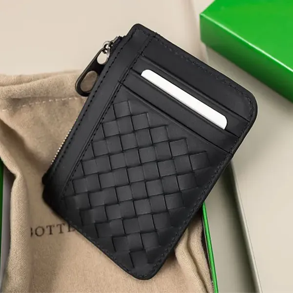 보테가베네타 인트레치아토 지퍼 카드케이스 수입프리미엄급 신상 입고💢#지갑 #8574