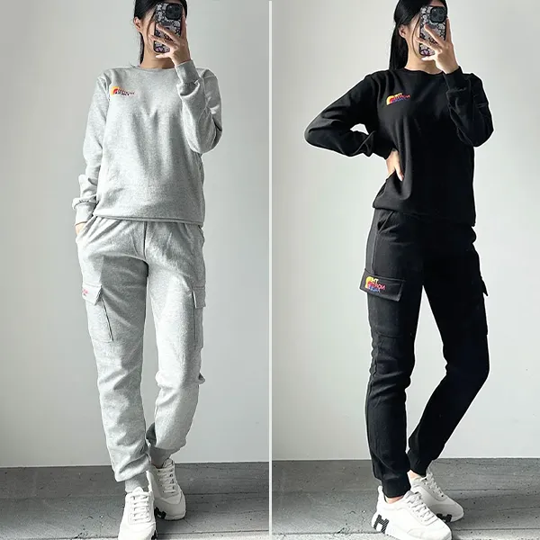 노스페이스 로고 맨투맨 & 밴딩 팬츠 기모 셋 신상입고💢 #세트 #11726