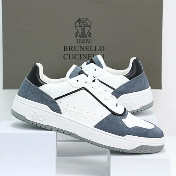 브루넬로 쿠치넬리 넬리 패널 믹스 스니커즈 🍀#2217