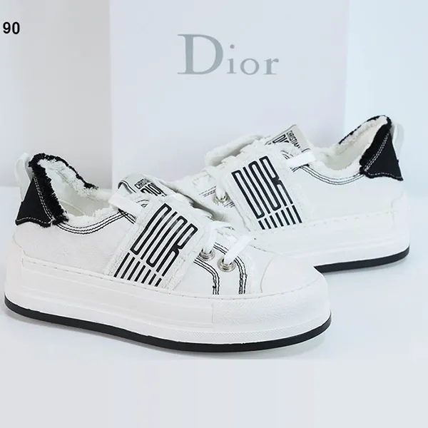 디올 워크앤디올 플랫폼 프린지드 스니커즈 🍀#2190