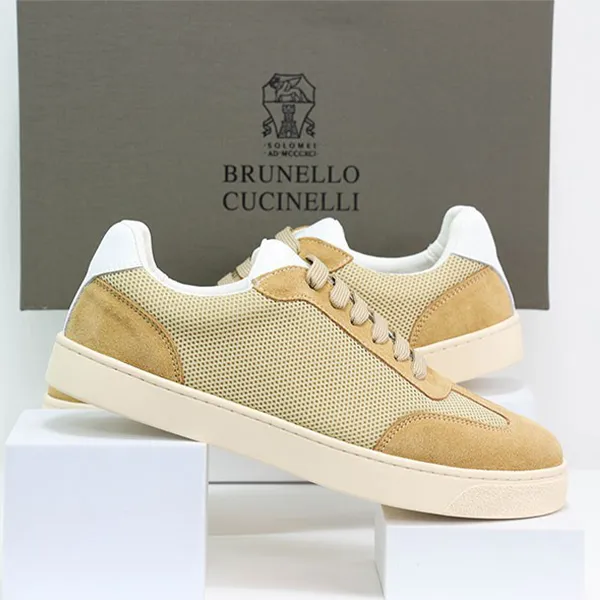 브루넬로 쿠치넬리 메쉬 코트 스니커즈 #2216