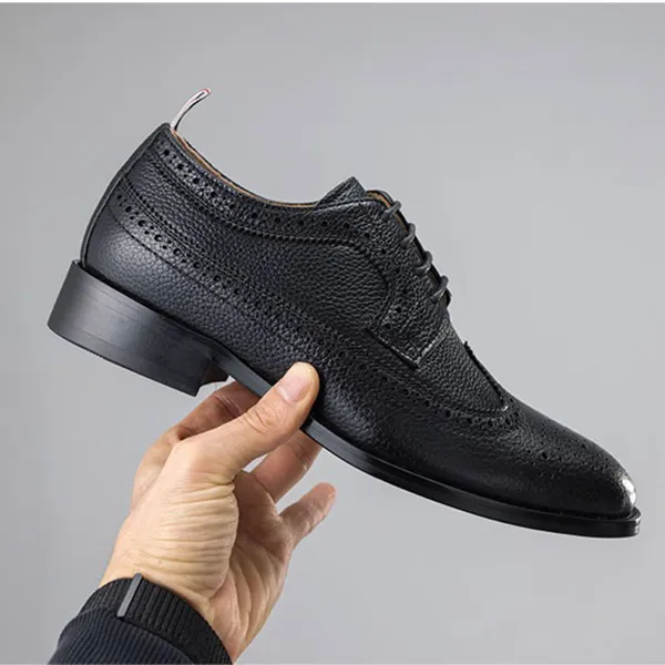 톰브라운 페블그레인 클래식 윙팁 슈즈 수입프리미엄급 신상 입고💢#신발 #5196