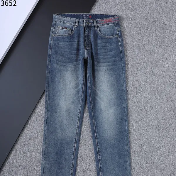 프라다 2026ss 수입최고급 커스텀 데님팬츠