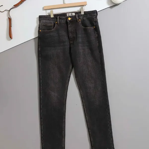 버버리 2025FW수입최고급 고퀄 기모청바지