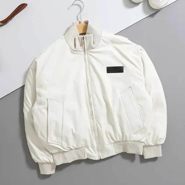 돌체앤가바나 개퍼 패티드 하이넥 봄버 패딩재킷 입고💢 #남성상의 #패딩자켓